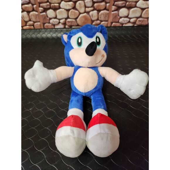 Sonic The Hedgehog With Suction Cup Window Cling Plush #B13 - Picture 6 of 8